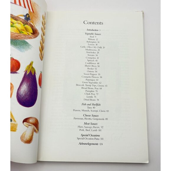 The Top One Hundred Pasta Sauces By Diane Seed Italian Recipes Cooking PB - Picture 2 of 8